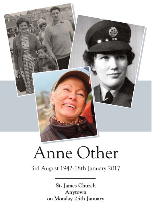 order of service template 2